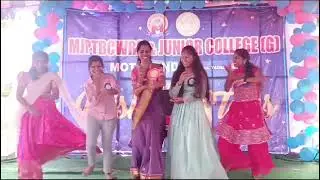 Dancing with my students #folksong #dance#danceperformance #students #atcollege#motakondur