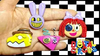 HOW TO MAKE THE AMAZING DIGITAL CIRCUS FIGURES! Polymer Clay Modelling - Part 1