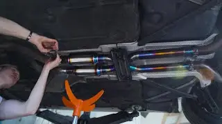 Saatiin M3:seen lisää ÄÄNTÄ! (TITAANINEN X-PIPE)