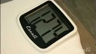 How to Setup & Use - Escali Large Display Bath Scale - XL200