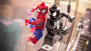 Satisfying Lego SPIDER-MAN Swing Animation
