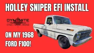 Holley Sniper EFI Install on my 1968 Ford F100 302 V8