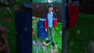 Снег летом