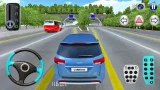 New Old Kia Carnival Driving In New 8 Lane Expressways -3D Driving Class| 2025 3D Android Gameplay |