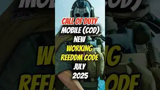 👨‍💻 CODM 👨‍💻NEW WORKING REEDEM CODE JULY2025!! 
