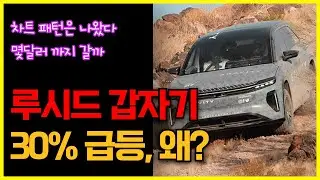 루시드 갑자기 30% 급등, 왜?..차트 패턴은 나왔다