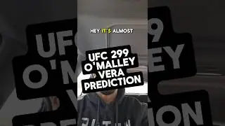 UFC 299 Main Event Prediction: O'Malley vs. Vera Showdown!