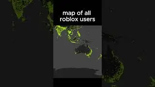 map of all roblox users 🥶 #roblox