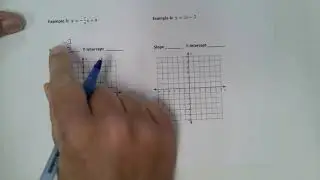 9.3B -- Extra Examples - Graphing Lines