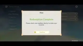 Genshin impact 2.3 Redeem Codes