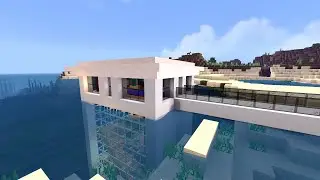 Дом под водой в майнкрафте. Minecraft. Minecraft house Minecraft house tutorial Майнкрафт 
