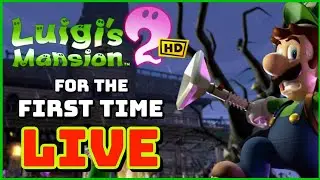 Playing Luigi's Mansion 2 HD For The FIRST TIME!