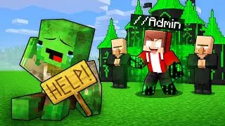 JJ Used Admin Commands and Kicked Mikey Out in Minecraft (Maizen)
