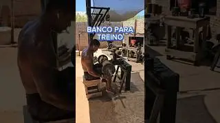 Banco De Madeira Para Treino #bancodetreino #josemarswat