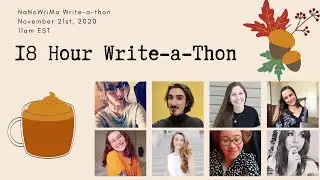 NaNo Writing Sprints ~ 18 Hour Write-a-Thon