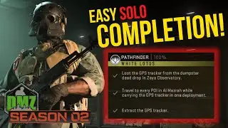 EASY Solo Pathfinder Mission Completion for White Lotus | Call of Duty Warzone 2.0 DMZ Season 2