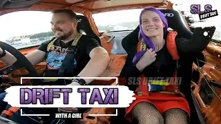 Ride a dancer in a drift taxi
