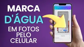 COLOCAR MARCA D'ÁGUA EM FOTOS PELO CELULAR | ATUALIZADO 2024!