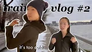 fighting for my life in the cold | training vlog #2