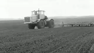 Ишимский район. Посевная в совхозе 1975 год.