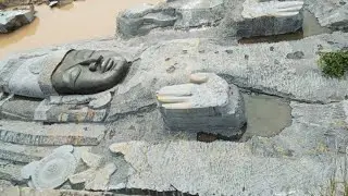 Vishnu Statue / from Tiruvannamalai to Bangalore now @ Uthangarai 20.01.2019