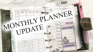 How I Set Up my Pocket Planner Each Month | Minimal + Decorative Flip Through | DIY & PPco