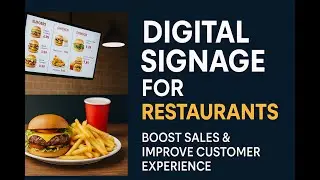 Digital Signage for Restaurants: Boost Sales & Improve Customer Experience