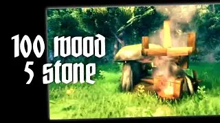 Try the 100 wood 5 stone building challenge!