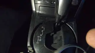 Как поставить селектор АКПП в нейтральное положение на Субару Subaru Outback, если нет кнопки