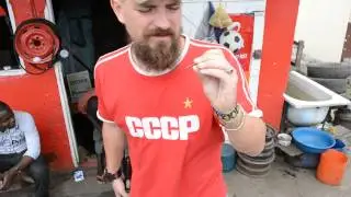 Первый гвоздь за 25 тысяч километров пути!