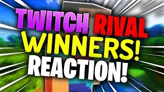 MINECRAFT TWITCH RIVAL WINNERS! - GeorgeNotFound REACTION!