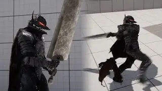 UE5 - Berserk Souls : Guts + Elden Ring 2H animations
