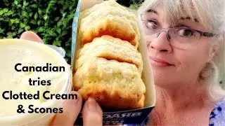 Canadian TRIES Clotted Cream & Scones