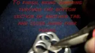 Pop tab chain mail