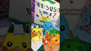 PAPER SQUISY SURPRISE EDISI POKEMON #pokemon #papersquishy #squishy #shorts