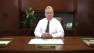 Sheriff Elder's Message to the Employees