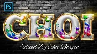 COLOR DROP TEXT WITH SHINNY GOLD STROKE EFFECT IN PS TOUCH & PIXXELAB @ ANDROID  EDITING TUTORIAL