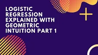 Logistic Regression | Logistic Regression In-depth Intuition Part 1 | Machine Learning Algorithms
