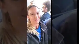 Ольга Бузова на съемках шоу 