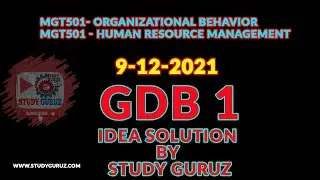 MGT501   Human Resource Management CORRECT GDB  1 SOLUTION WITH CONCEPT BY STUDY GU