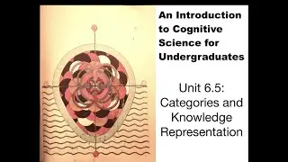 Unit 6.5: Categories and Knowledge Representation