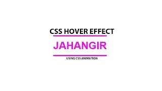 CSS Creative Menu Hover Effects | Html CSS Hover Effects Tutorial | Tutorials Design