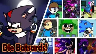Die Batsards but a different cover is used every turn. [FNF TGT 3.0]