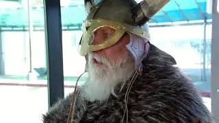 A Viking Boards a Bus