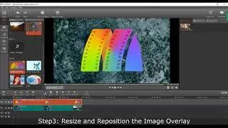 Add logo or watermark to your video - Moviemator video editing software for Mac & PC