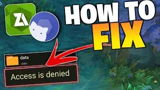 How to Fix ACCESS DENIED [ Data and Obb ] Folder in Zarchiver without Root | EASIEST WAY!