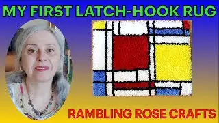Unboxing My First Latch Hook Rug from LADIY First Store on AliExpess