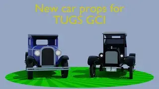 New car props for TUGS CGI
