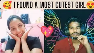 i found a most cutest girl 😍❤ || #omegle