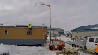 Tuff Built Exosphere 4x4 Anchor System Prevents a Workers Fall